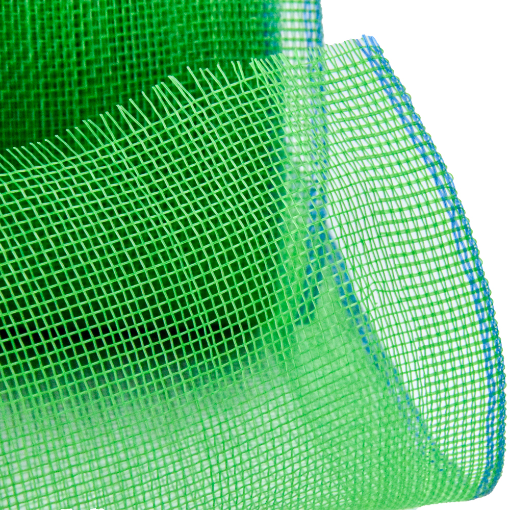 Rolo de malha de tela de janela de fibra de vidro por atacado Rede mosquiteira verde