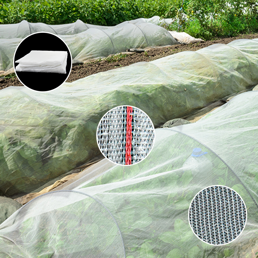 Rede de proteção anti-insetos de malha 40 50 60 por atacado para hortas