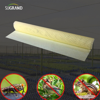 Rede à prova de insetos de malha de plástico HDPE para agricultura