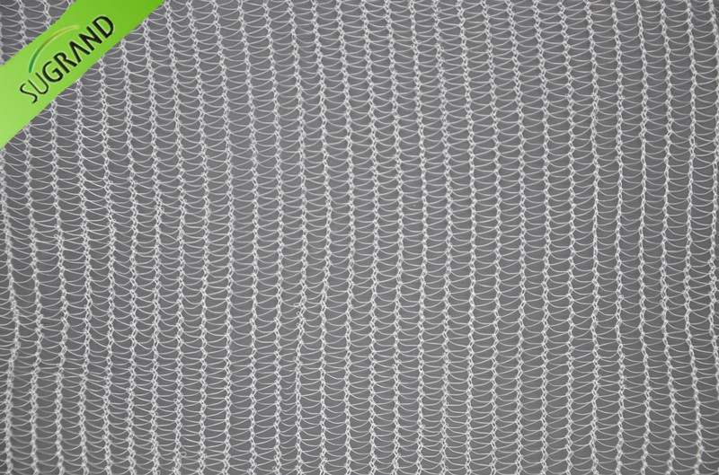 Rede transparente anti-granizo 40GSM protege as plantas