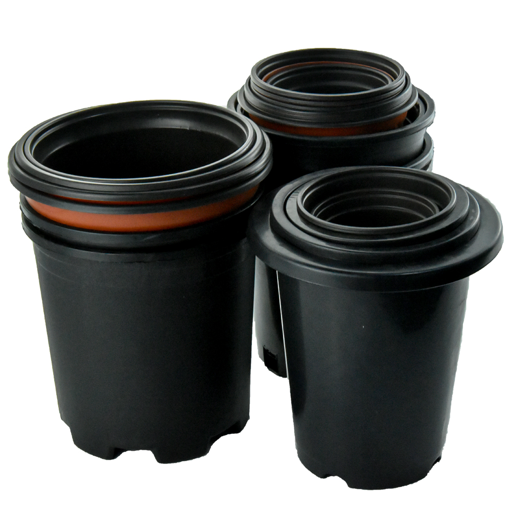 Vasos de berçário de plantas de plástico vasos de partida para vegetais no atacado