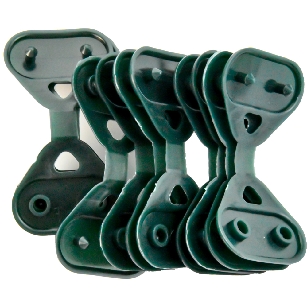 CLIPE DE PULLIPE DE CLIPE DE GARDENHONHEHHOUS PLÁSTICO CLIPS Sombra Clipes de rede