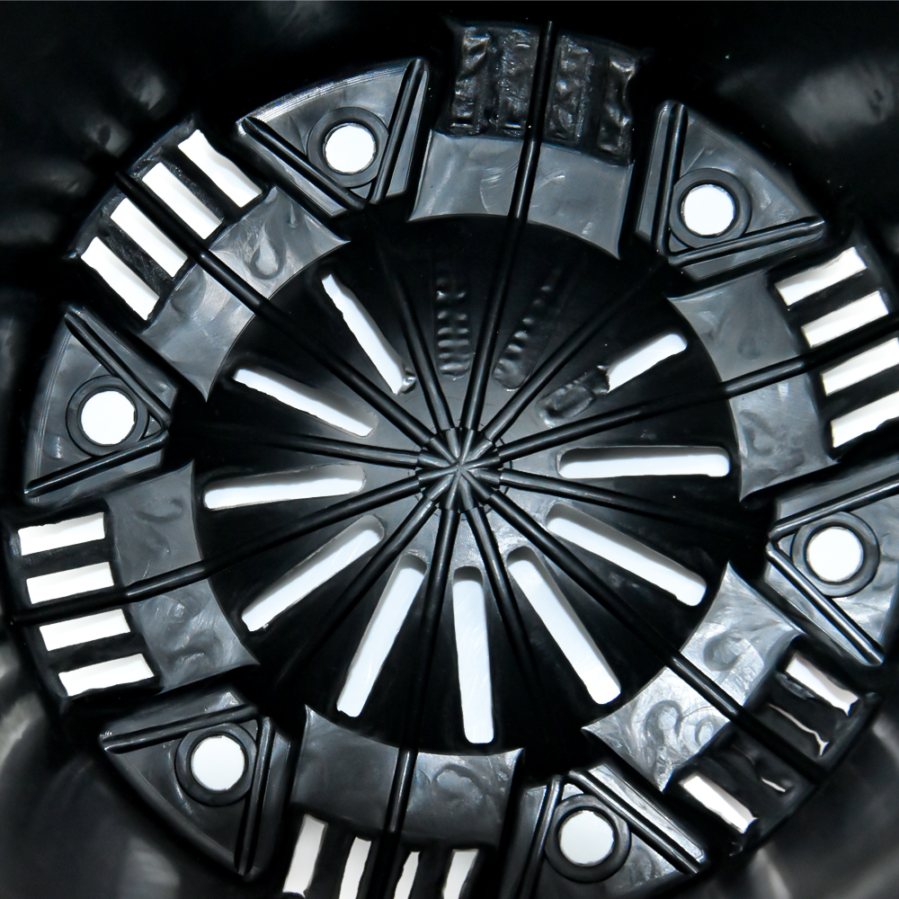 Potes de berçário de plantas pretas duráveis ​​para plantas de transplante