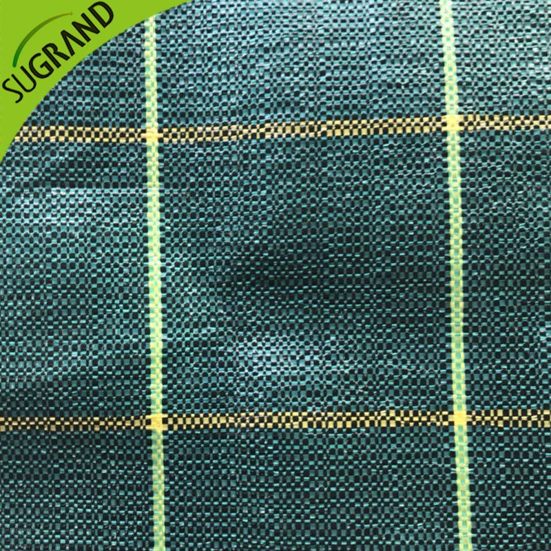 Tampa do solo de 130gsm verde de alta qualidade/tapete de ervas daninhas