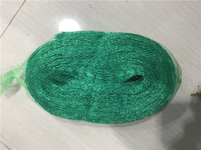Rede anti -pássaro pesada extrudada verde para proteger as plantas de frutas