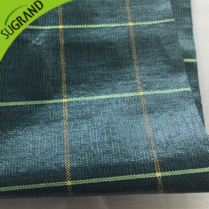 Tampa do solo de 130gsm verde de alta qualidade/tapete de ervas daninhas
