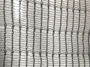 Rede anti-abelha preta HDPE 50GSM tratada com UV