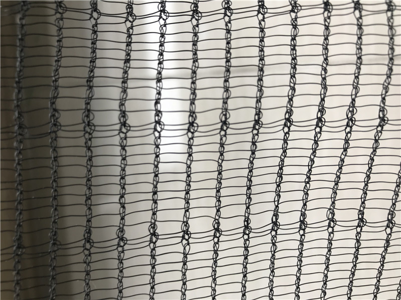 Rede anti-abelha preta HDPE 50GSM tratada com UV
