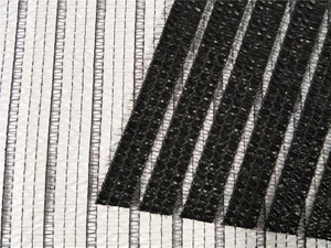 Branco e preto Greenhouse Aluminum Foil Shade Net para flor