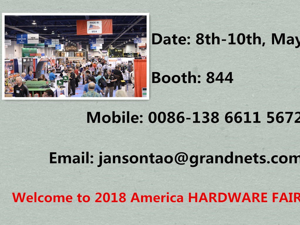 Bem -vindo à Feira de Hardware da América de 2018