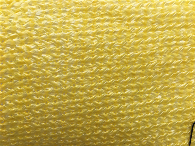 Fabricar pano de sombra impermeável amarelo para piscina 