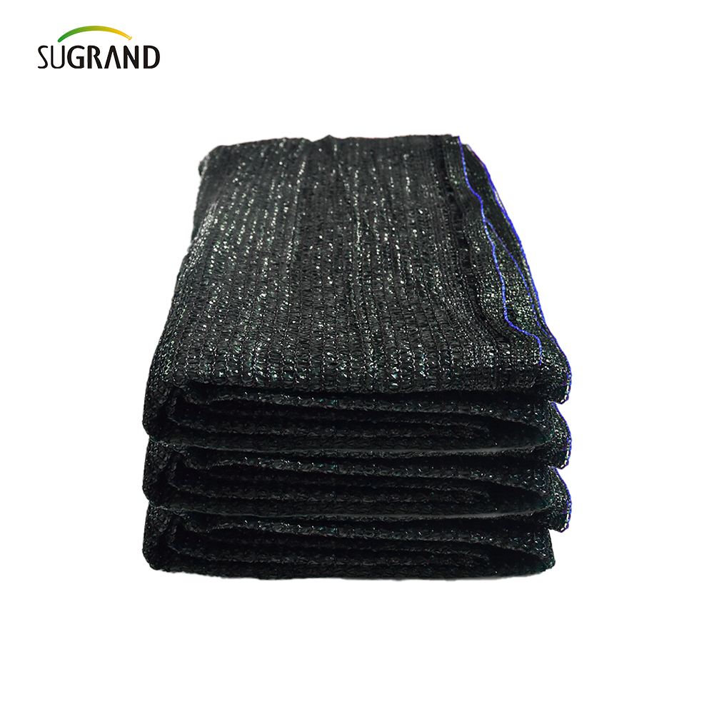 80GSM Green e Black Six Aunchas Shade Net
