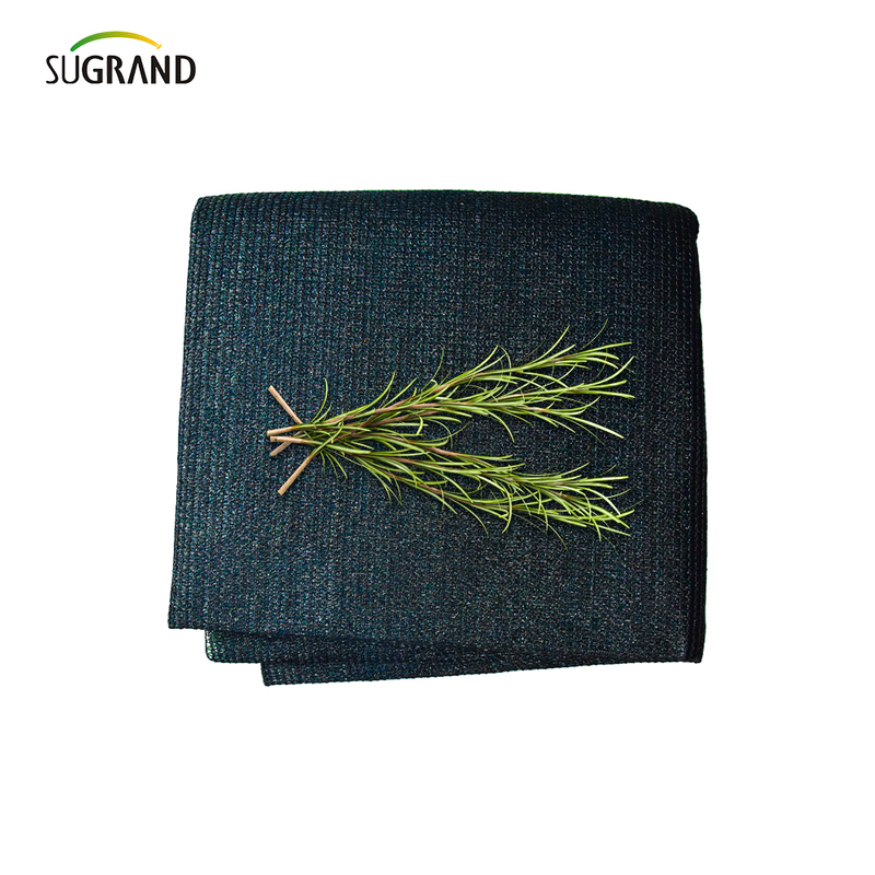 160 GSM Green Green Black Mono Tape Shade Net