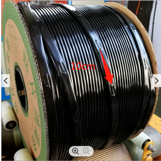 180gsm Irrigação preta Liber Libra de água PE Spraying