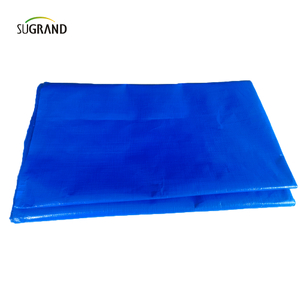 Lona de PVC impermeável azul durável de alta resistência do fabricante 