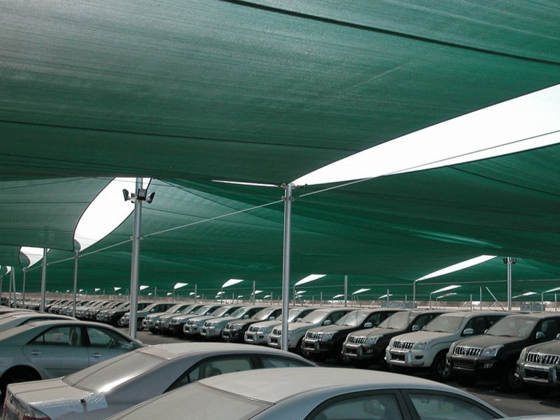 SHADE NET CARPORTS