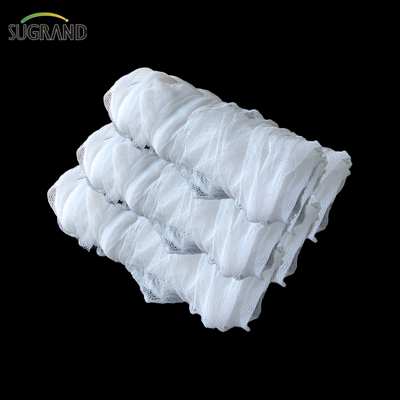 100% HDPE Branco Anti-pássaros Névoa Rede de pássaros de nylon