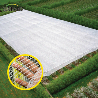 Rede de proteção contra granizo de fabricação chinesa 60g/m2-70g/m2 para estufa
