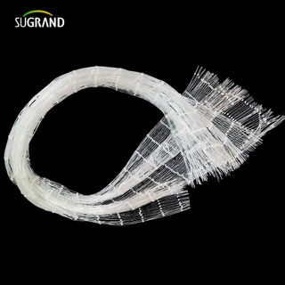 15*15 cm de rede de peixes de nylon transparente para o mercado do Peru