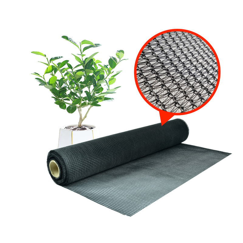 Rede de sombra verde escura resistente a UV para quintal ou jardim