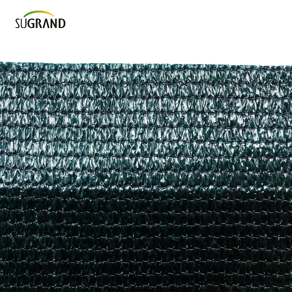 160 GSM Green Green Black Mono Tape Shade Net