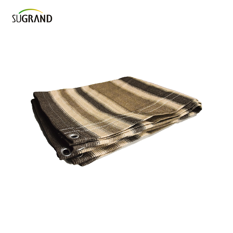 3 cores 200gsm mono e fita Sun Shade Net
