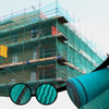 HDPE Construction Slaffolding Construção de segurança da cerca