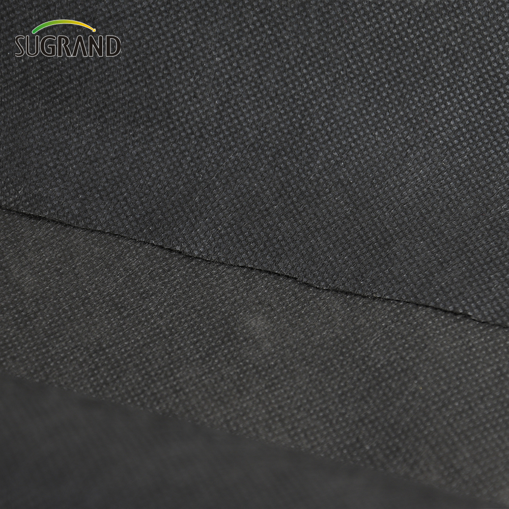 Preço da fábrica biografia de tecido não tecido preto 50gsm de tecido não tecido