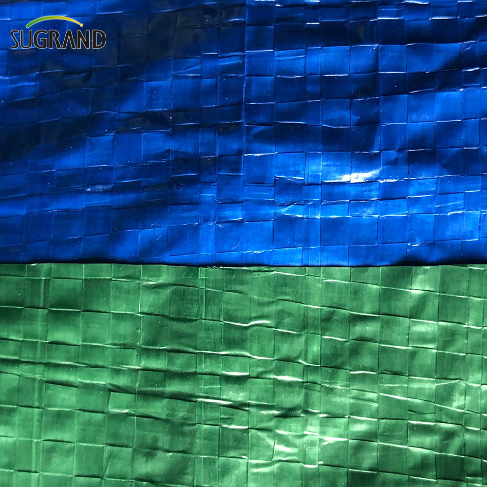 Tarpaulina verde-verde-esmerilia à prova d'água para agricultura à prova d'água para agricultura