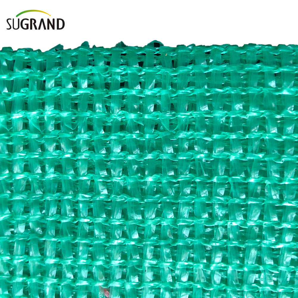 Venda quente 100% Virgin HDPE Seis agulhas Mono Tape Green Shade Net