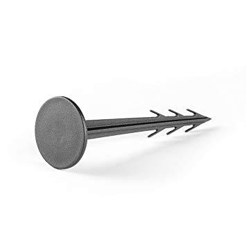 Pp 12 cm de mata -mato preta âncora para jardim ou plantas