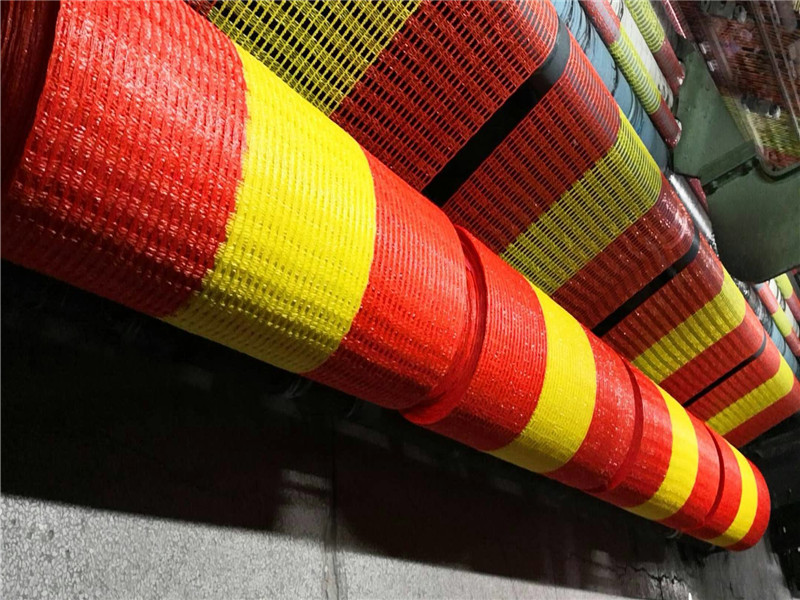 60GSM Amarelo e Laranja Rede de Aviso