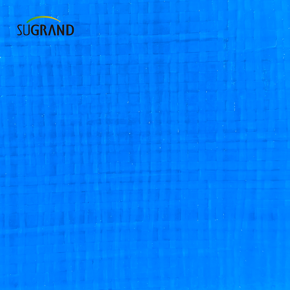 Fabricante de alta resistência Blue d'água à prova d'água azul Tarpaulina de PVC 