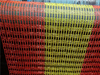 60G Red de aviso de plástico vermelho e amarelo para a África do Sul