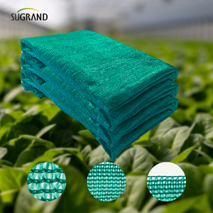 3 agulhas 60gsm HDPE+UV 3x100m Net de sombra solar preta 