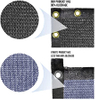 Black Fence Privacy Tela Windscreen UV Blockage Shade Tampa de vela Fence Net