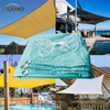 10x20 tom de pano de pano vela vela azul