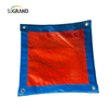 Laranja e azul Proteção de plástico PE Tarpaulin Agriculture Industrial Cover Fabricantes