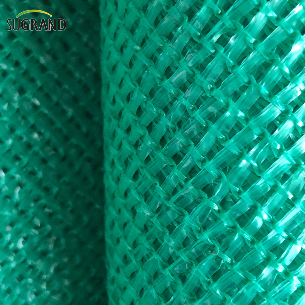 Venda quente 100% Virgin HDPE Seis agulhas Mono Tape Green Shade Net