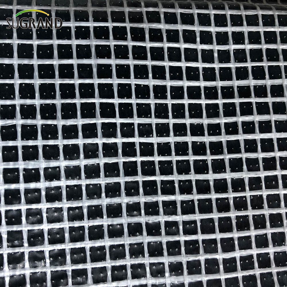 Malha de malha à prova de fogo de PVC branca malha de malha de malha de pE pE