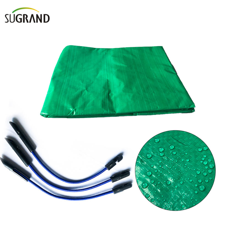 Tarpela verde pesada Tarpes protetores de proteção 2,5x3.6m